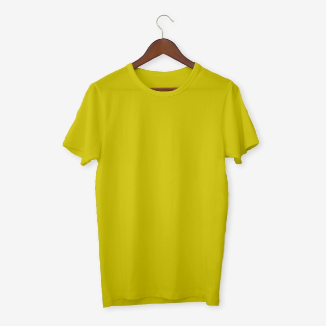 Download Yellow T Shirt Mockup - Fastcode.Space